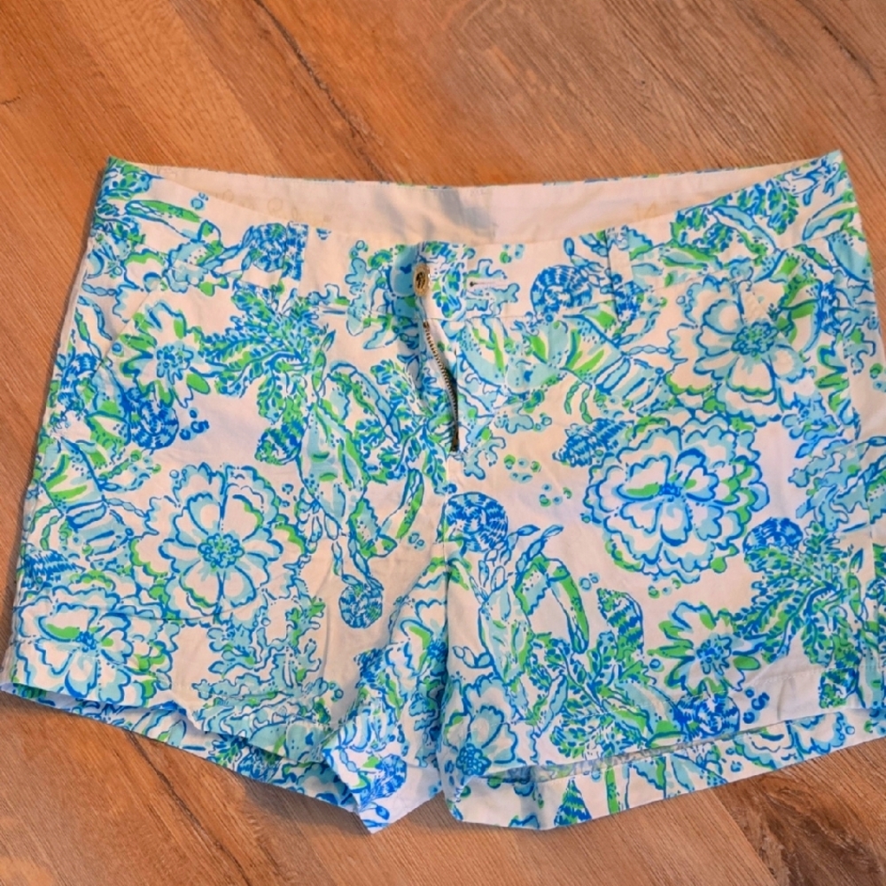 Lilly Pulitzer Callahan Shorts Size 14